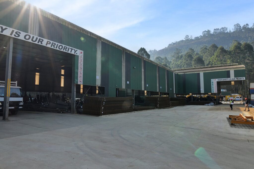 Welded Mesh and Cut and Bend for Coastal Builds in Durban and Richards Bay 1 The RMS Durban branch in Giba Gorge Business Park, Pinetown, KwaZulu-Natal